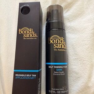 Bondi Sands Dark Tanning Foam with Mitt
